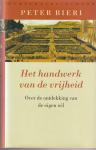 Het handwerk van de vrijheid